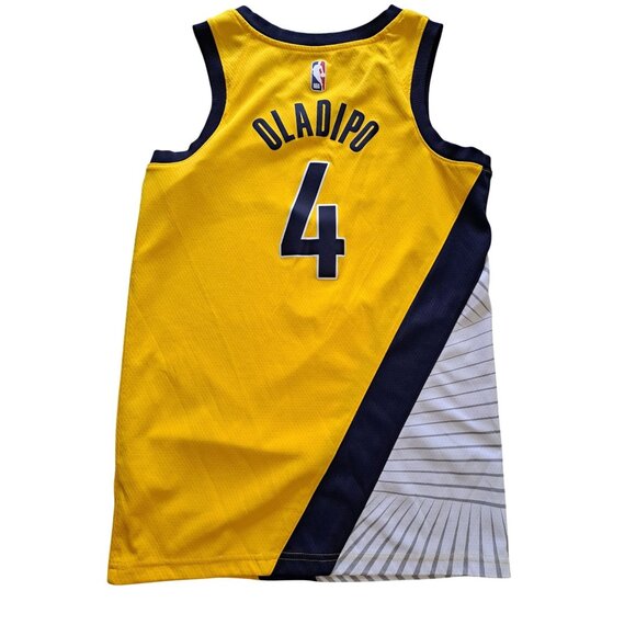 Nike Other - Victor Oladipo Indiana Pacers #4 Nike Swingman Jersey Yellow NBA Men's Small